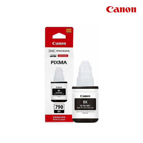 ตลับหมึกอิงค์เจ็ท Canon Original Ink Cartridge GI-790 Black, GI790